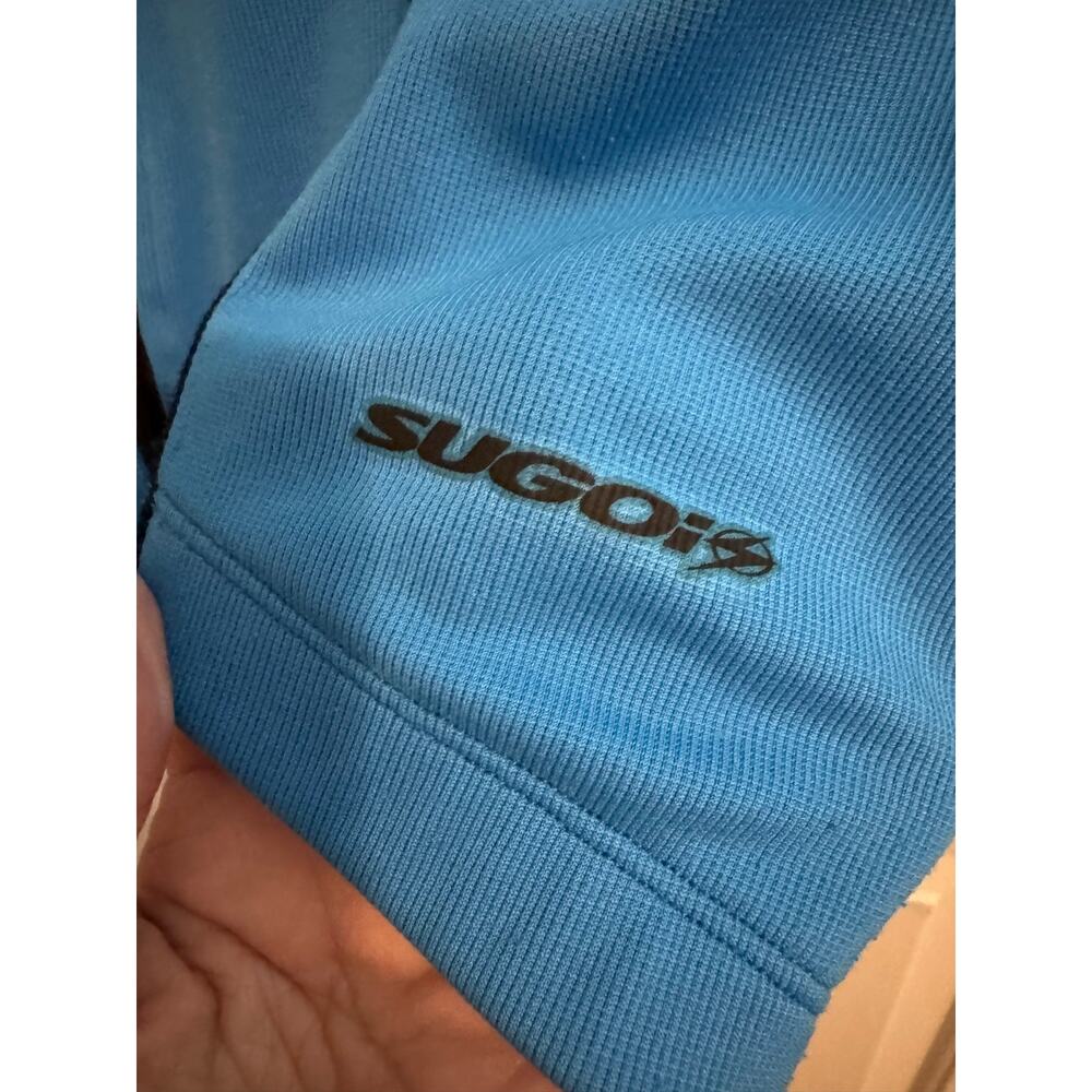 Sugoi Women's Performance Cycling Racing Full Zip Jacket Jersey Blue S - Picture 4 of 9